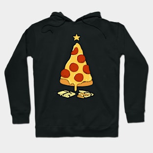 Pizza christmas tree Hoodie